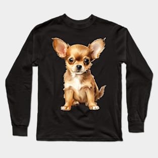 Puppy Chihuahua Long Sleeve T-Shirt